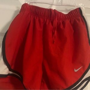 pink nike running shorts